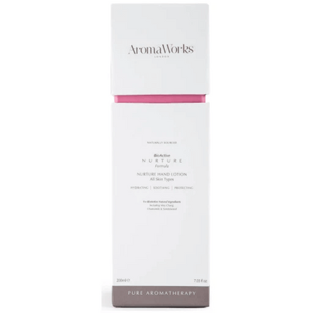AromaWorks Nurture Moisturizing Hand Lotion with 12 Essential Oils - 200ml- Lillys Pharmacy and Health Store
