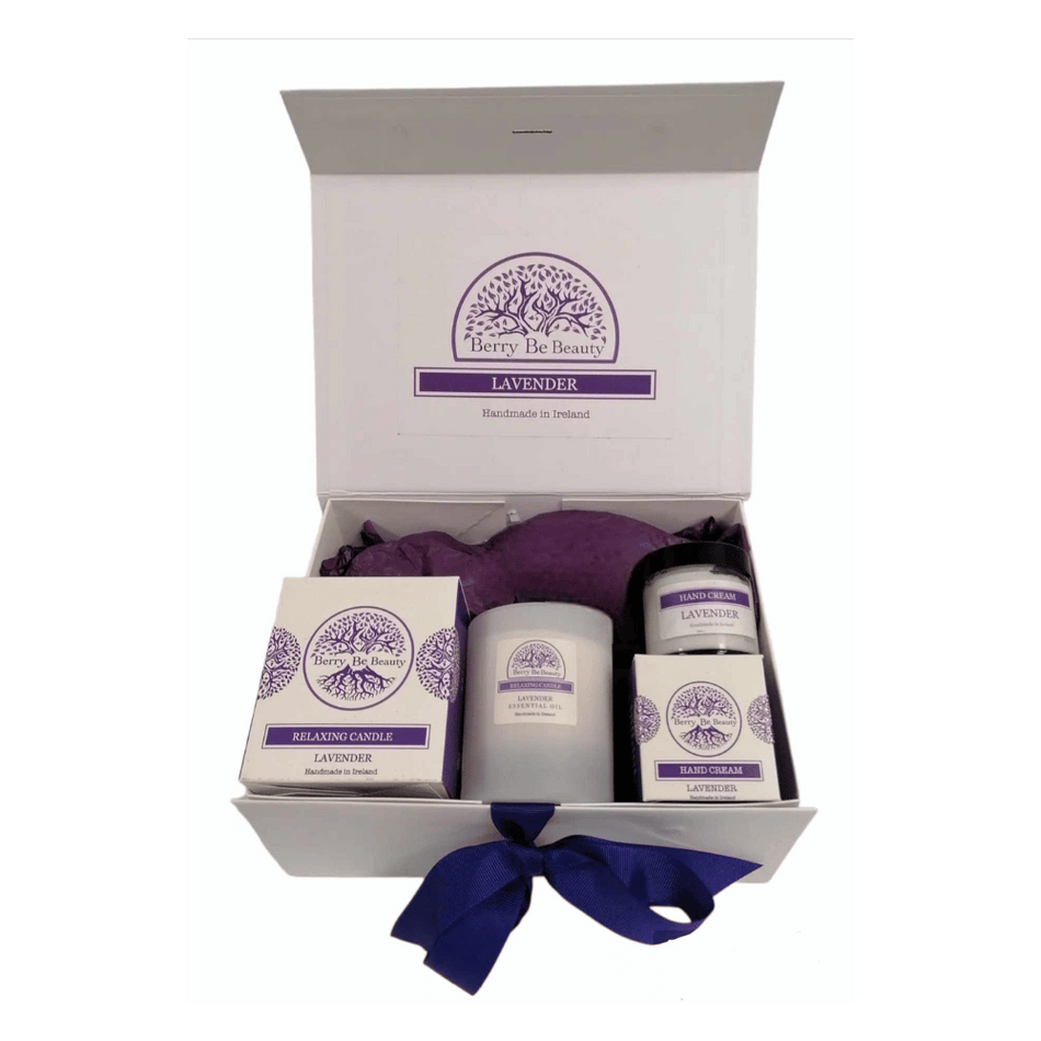 Berry Be Beauty Relaxing Essential Oil Candle & Handcream Gift Box- Lillys Pharmacy and Health Store