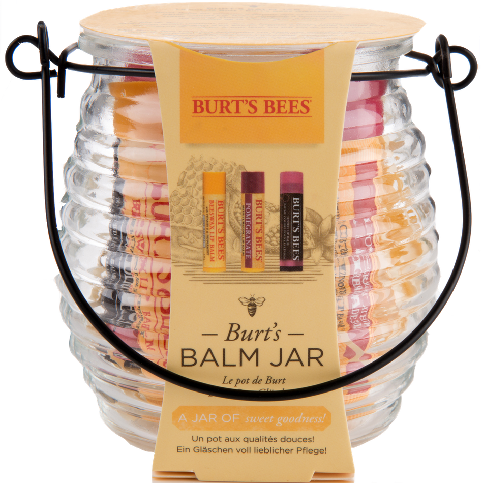Burts Bees Lip Balms Honey Pot Jar- Lillys Pharmacy and Health Store