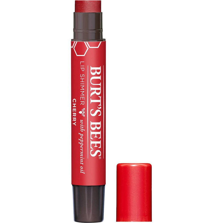 Burts Bees Lip Shimmer - Cherry 2.6g- Lillys Pharmacy and Health Store