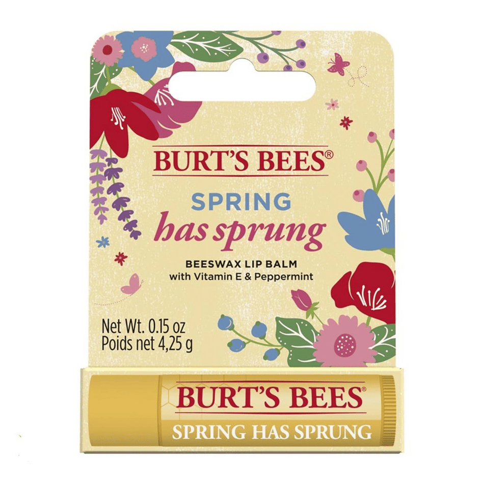Burts Bees Spring Has Sprung Beeswax Lip Balm 4.25g- Lillys Pharmacy and Health Store