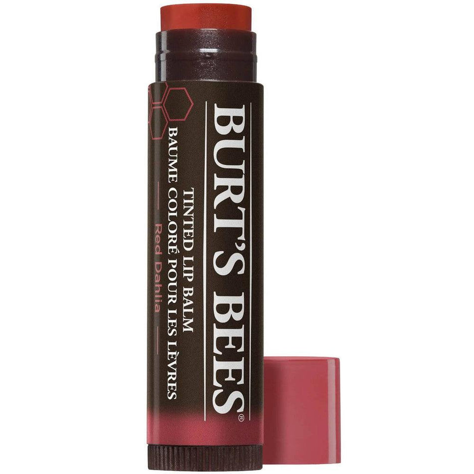Burts Bees Tinted Lip Balm - Red Dahlia 4.25g- Lillys Pharmacy and Health Store