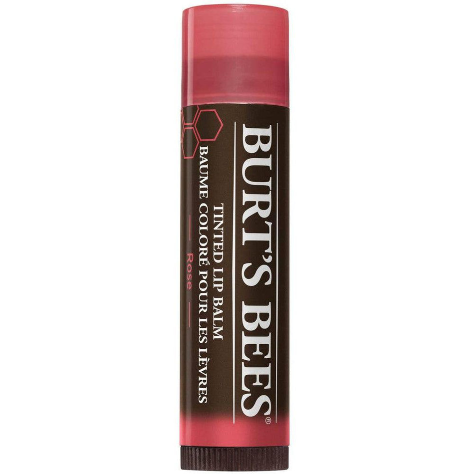 Burts Bees Tinted Lip Balm - Rose 4.25g- Lillys Pharmacy and Health Store