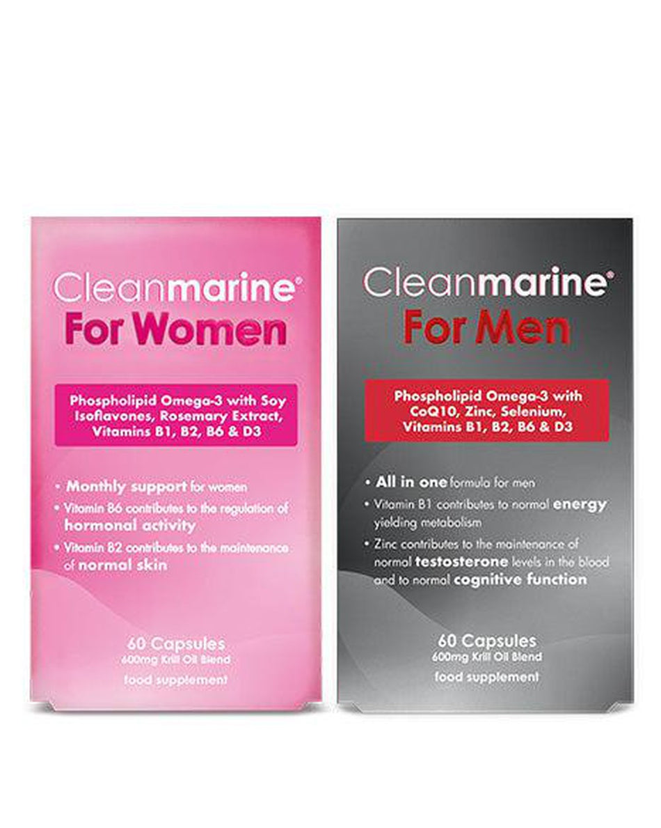 Cleanmarine For Women & For Men Twinpack- Lillys Pharmacy and Health Store