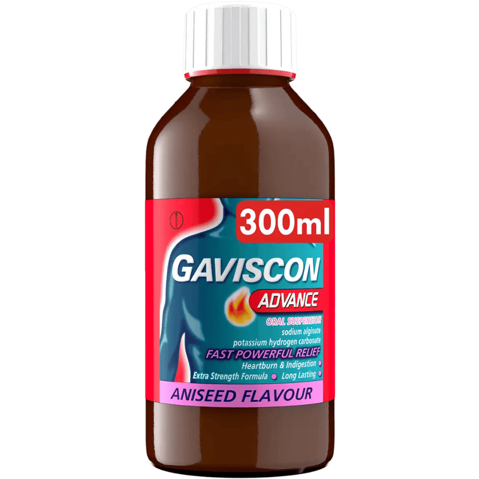 Gaviscon Advance Aniseed Liquid 300ml- Lillys Pharmacy and Health Store