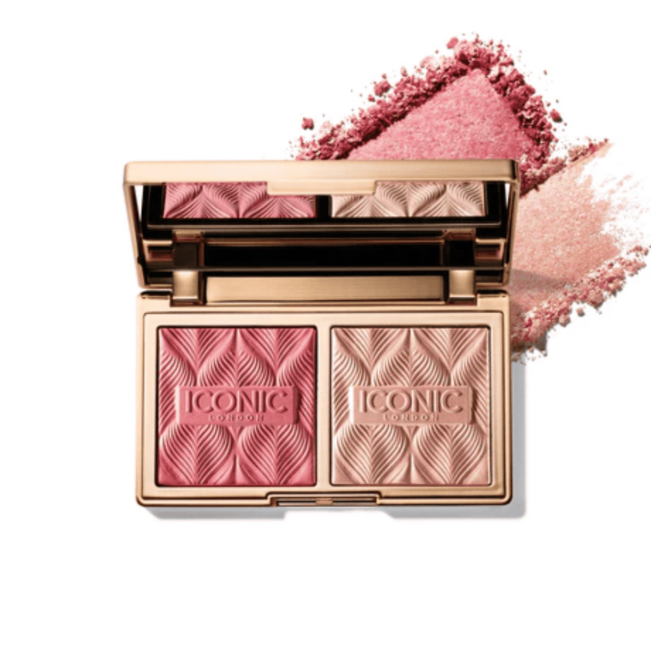 Iconic London Silk Glow Duo ROSE GLOW- Lillys Pharmacy and Health Store
