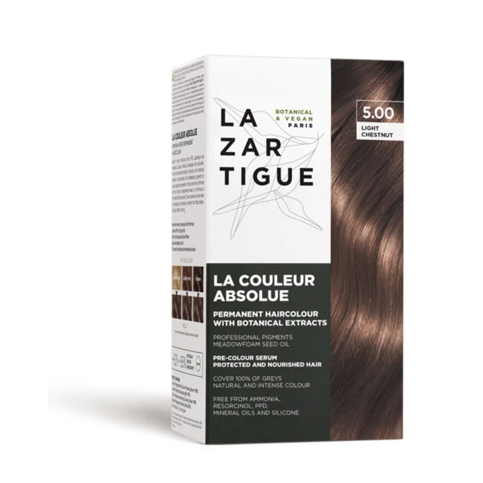 Lazartigue Haircolour -LA COULEUR ABSOLUE 5.00 LIGHT CHESTNUT