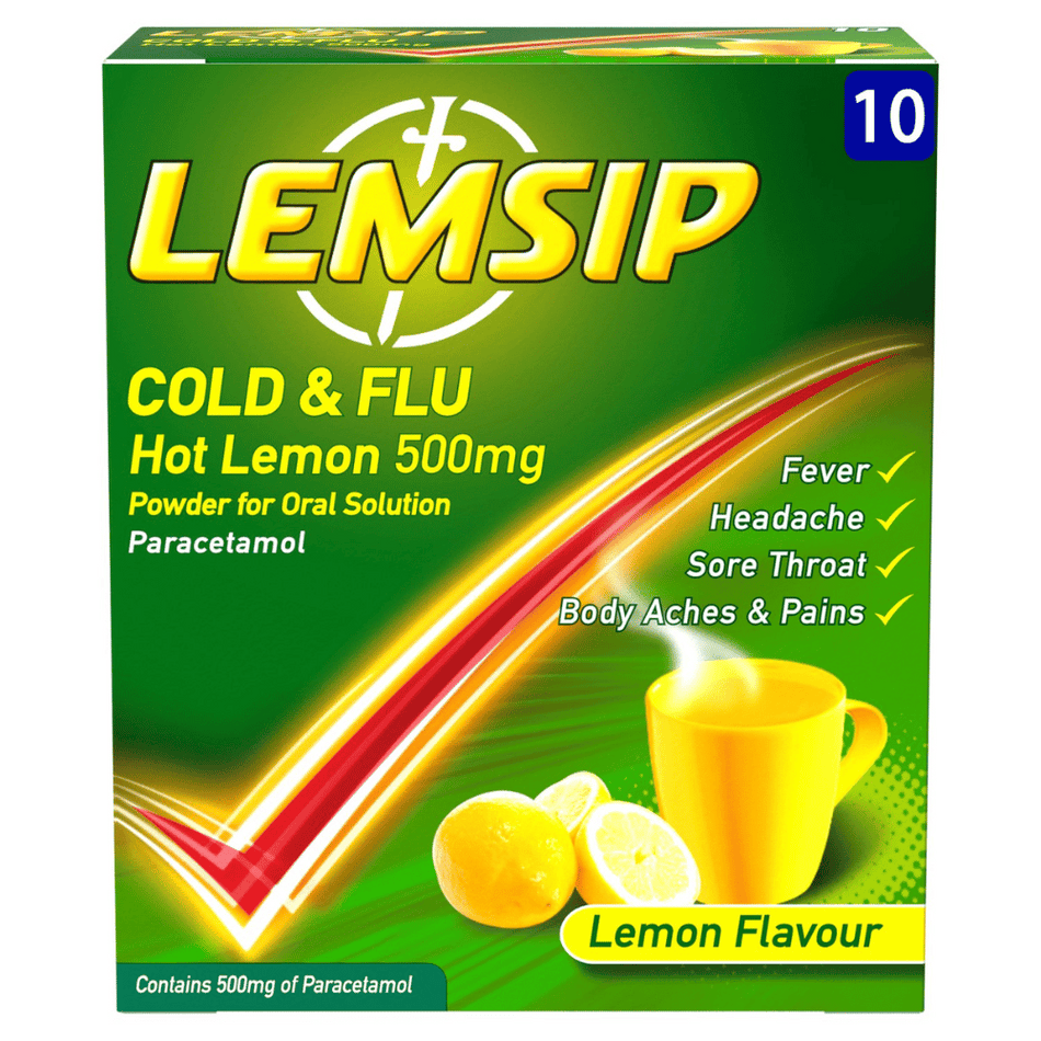 Lemsip Original Cold & Flu 10's- Lillys Pharmacy and Health Store