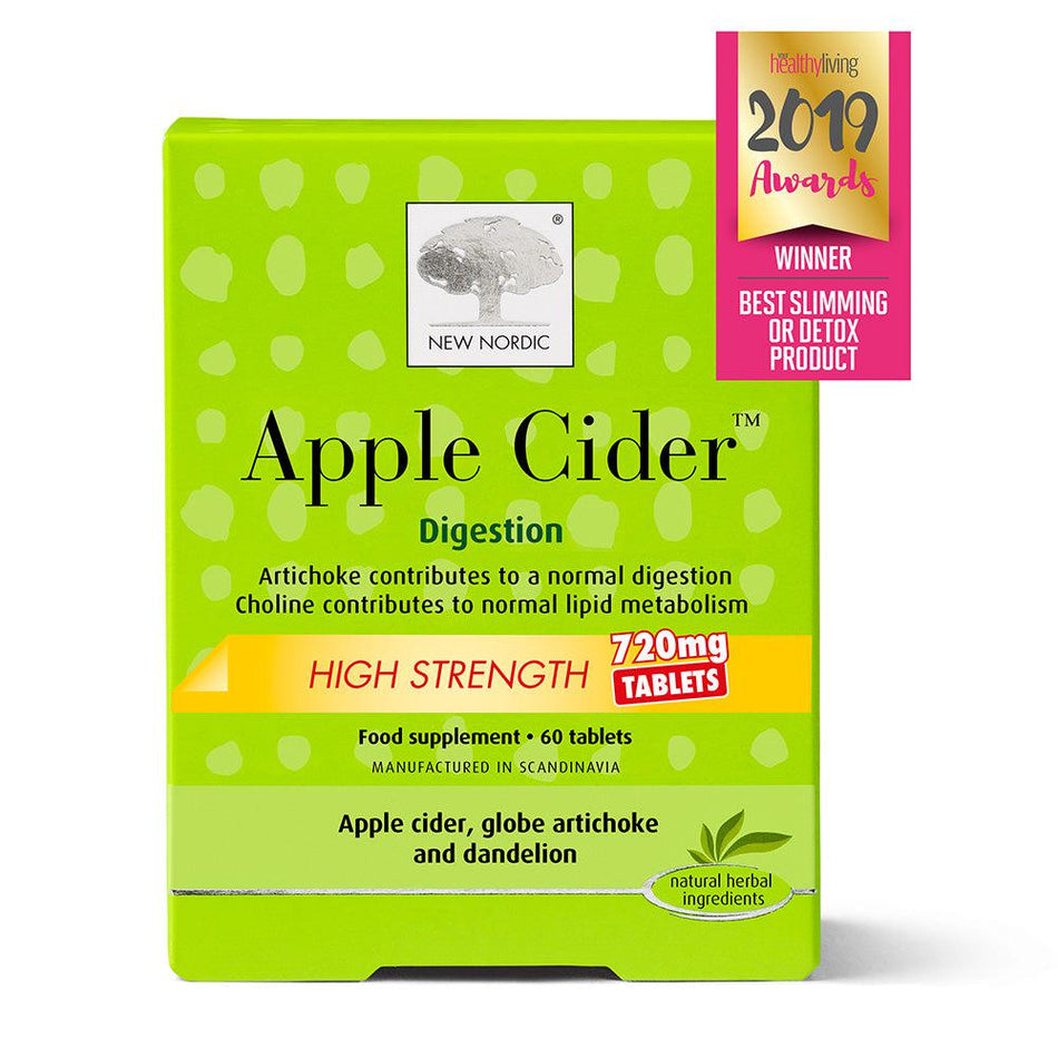 New Nordic Apple Cider High Strength 720mg 60 Tabs- Lillys Pharmacy and Health Store