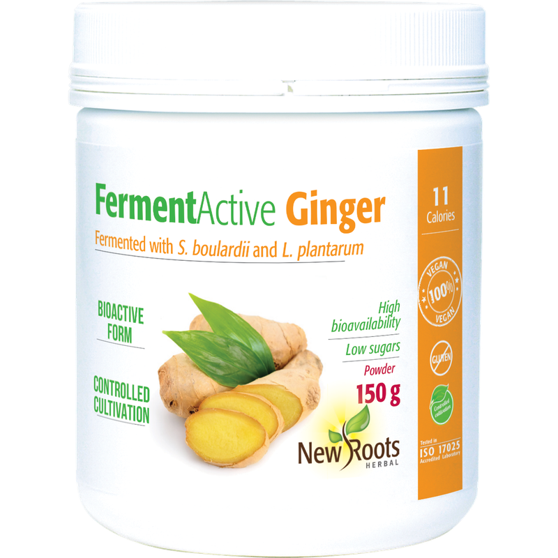 New Roots FermentActiveginger 150g- Lillys Pharmacy and Health Store