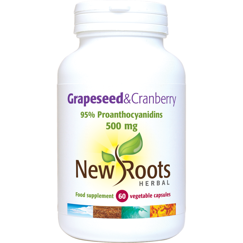New Roots Grapeseed & Cranberry 60 Capsules- Lillys Pharmacy and Health Store