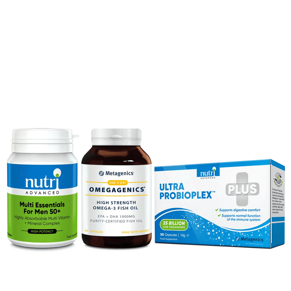 Nutri Advanced Everyday Essentials for Men 50+ Bundle- Lillys Pharmacy and Health Store
