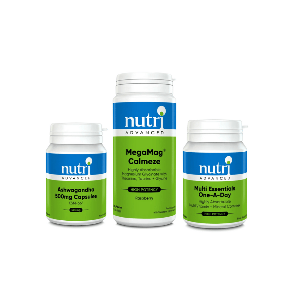 Nutri Advanced Everyday Essentials for Stress Support Bundle- Lillys Pharmacy and Health Store