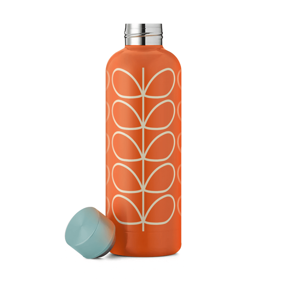 Orla Kiely Stainless Steel Water Bottle - Linear Stem- Lillys Pharmacy and Health Store