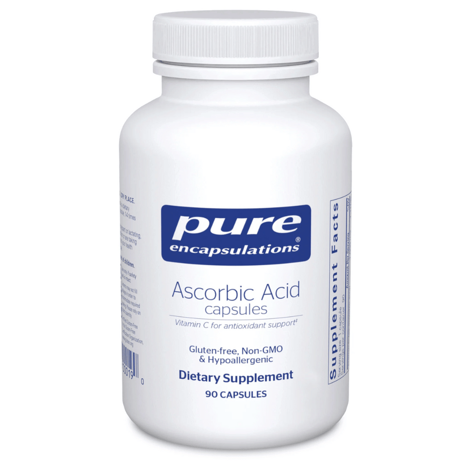 Pure Encapsulations Ascorbic Acid 90's- Lillys Pharmacy and Health Store