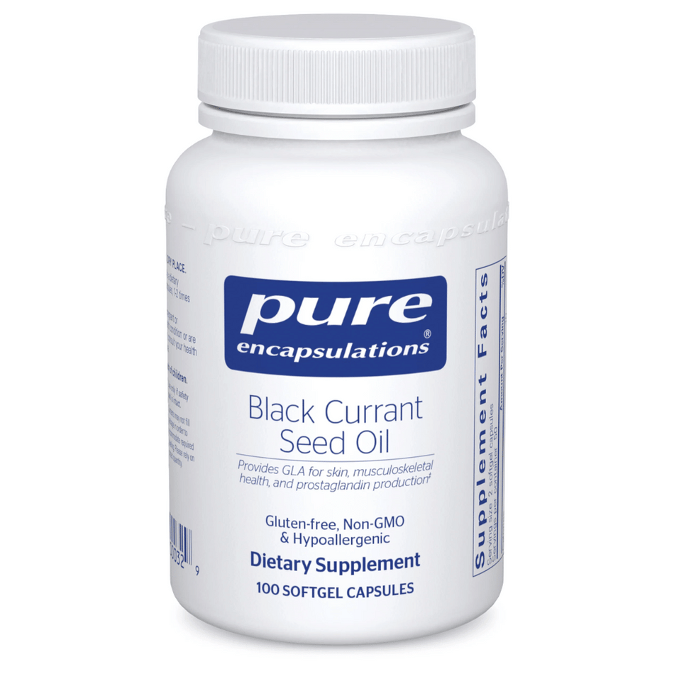 Pure Encapsulations Black Currant Seed Oil 100's- Lillys Pharmacy and Health Store