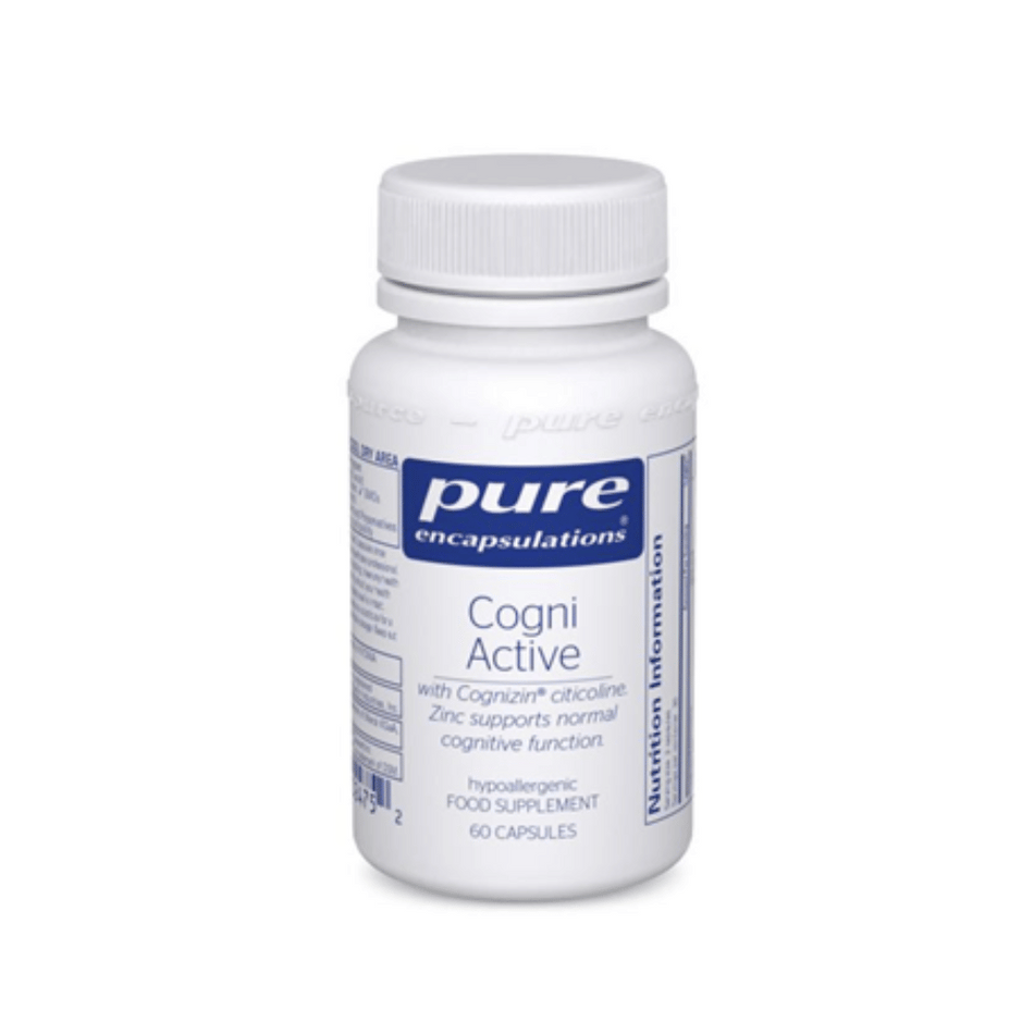 Pure Encapsulations Cogni Active 60's- Lillys Pharmacy and Health Store