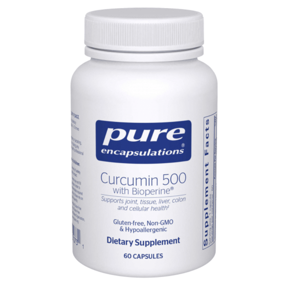 Pure Encapsulations Curcumin 500 with Bioperine® 60's- Lillys Pharmacy and Health Store