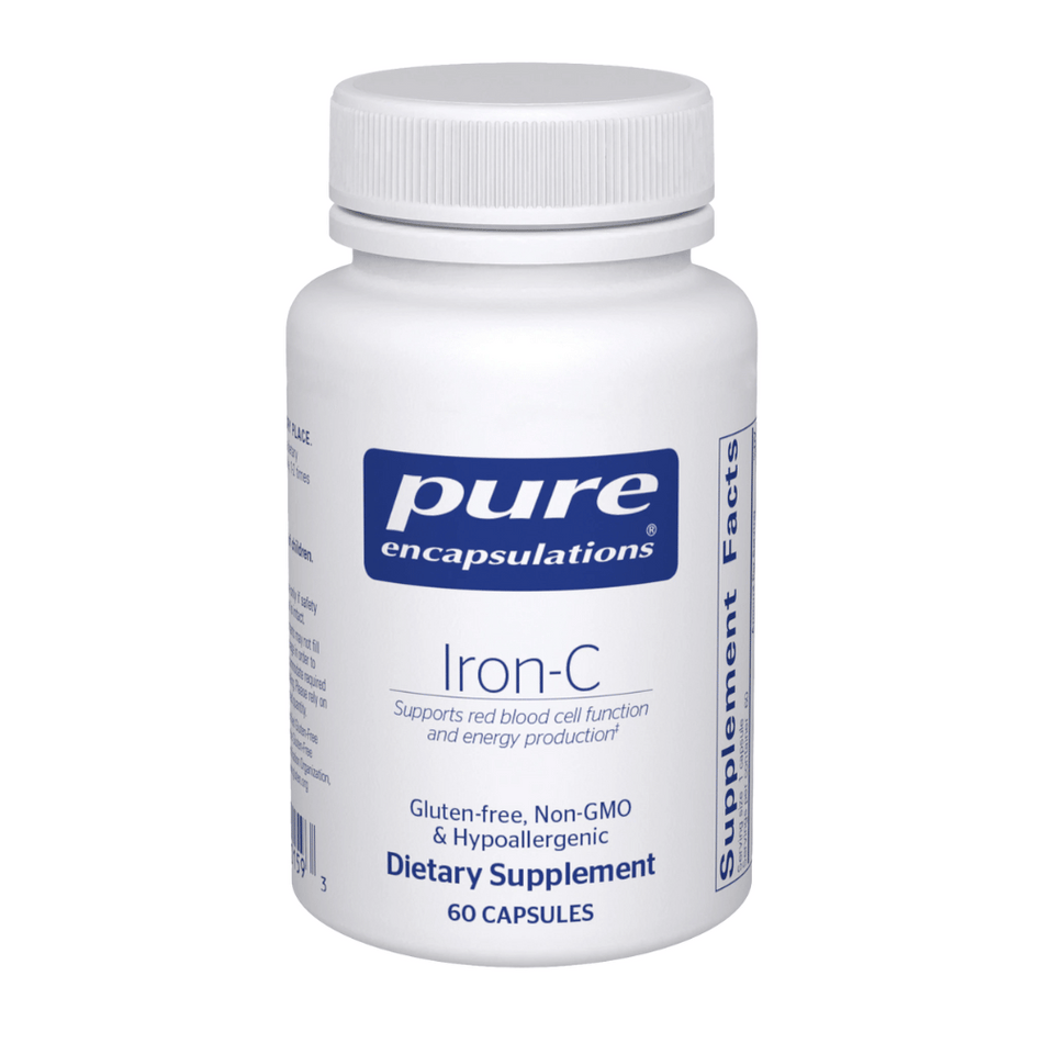 Pure Encapsulations Iron-C 60's- Lillys Pharmacy and Health Store