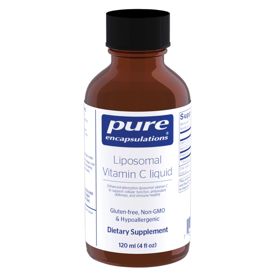 Pure Encapsulations Liposomal Vitamin C Liquid 120ml- Lillys Pharmacy and Health Store
