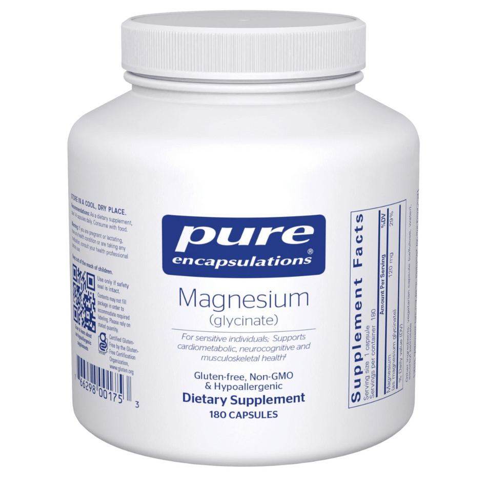Pure Encapsulations Magnesium (glycinate) 180's- Lillys Pharmacy and Health Store