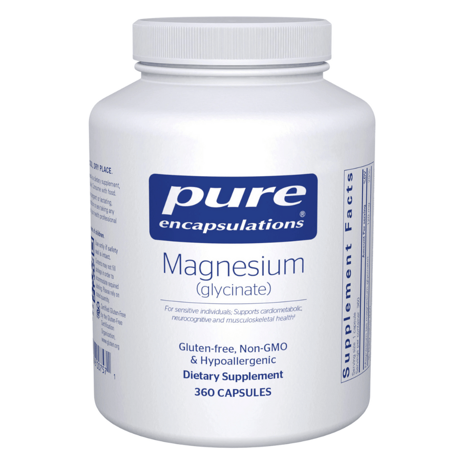 Pure Encapsulations Magnesium (glycinate) 360's- Lillys Pharmacy and Health Store