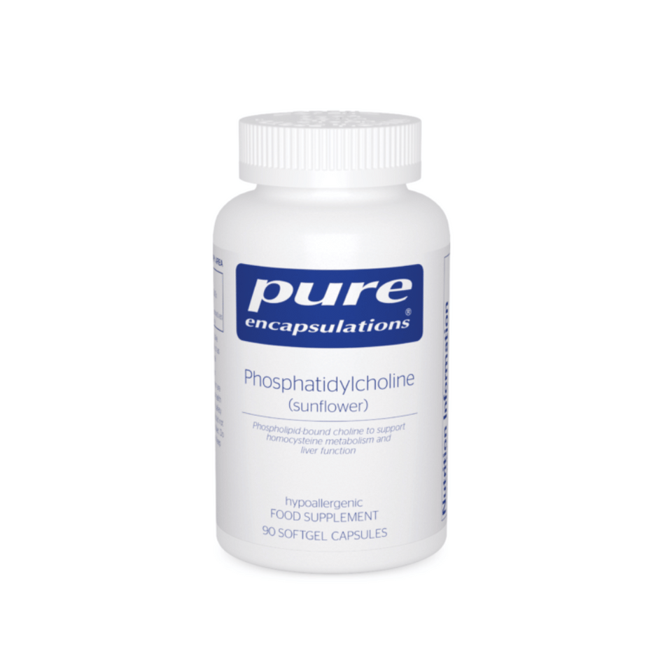 Pure Encapsulations Phosphatidylcholine 90's- Lillys Pharmacy and Health Store