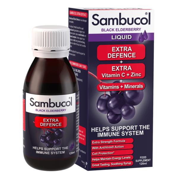 Sambucol Extra Defence Liquid- Lillys Pharmacy and Health Store
