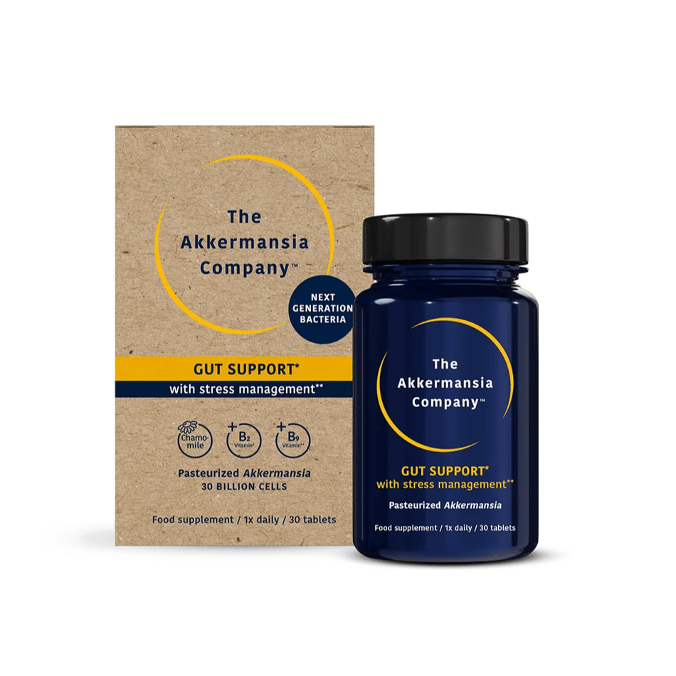 The Akkermansia Company - Gut Support with Stress Management / 30 tablets- Lillys Pharmacy and Health Store