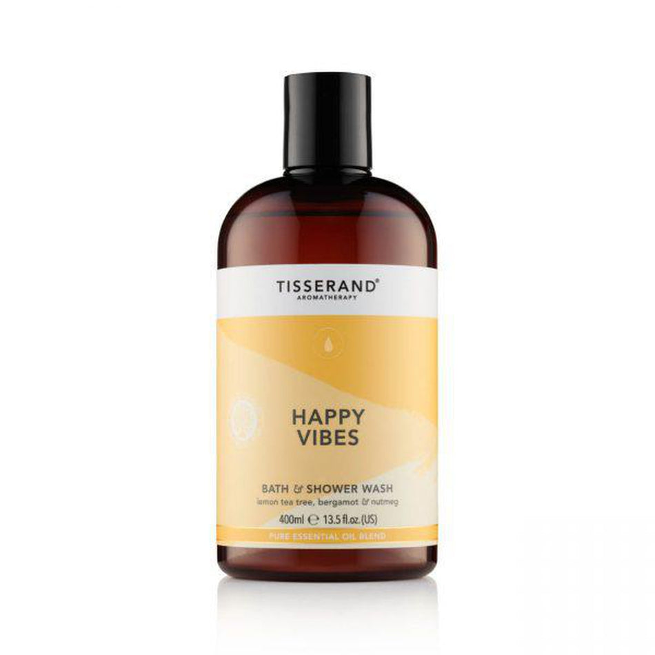 Tisserand Happy Vibes Bath & Shower Wash 400ml- Lillys Pharmacy and Health Store