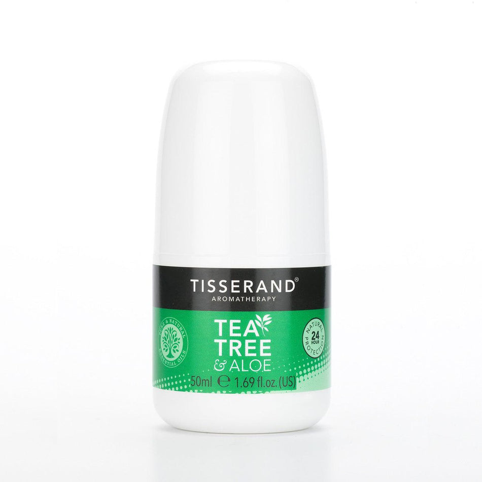 Tisserand Tea Tree & Aloe 24 Hour Deodorant 50ml- Lillys Pharmacy and Health Store