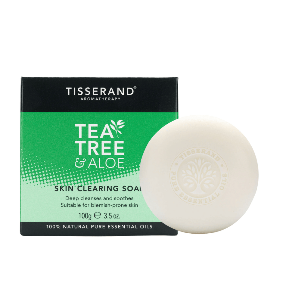 Tisserand Tea Tree & Aloe Clearing Soap 100g- Lillys Pharmacy and Health Store