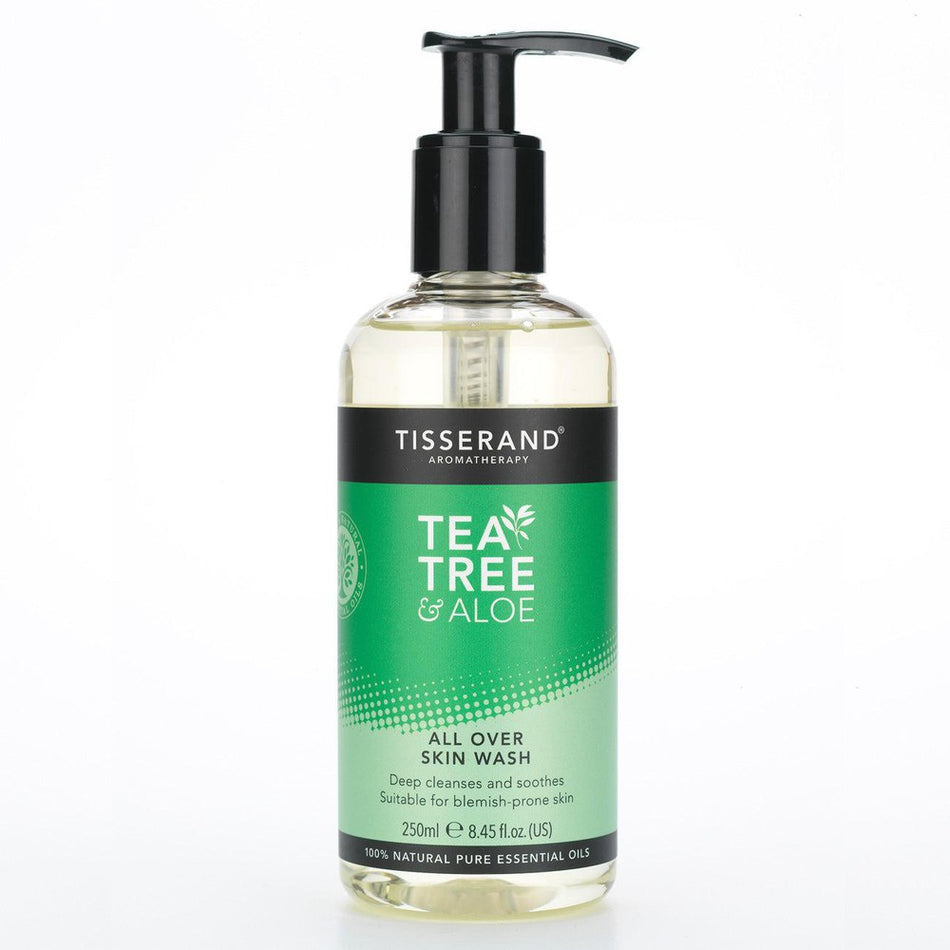 Tisserand Tea Tree & Aloe Skin Wash 250ml- Lillys Pharmacy and Health Store