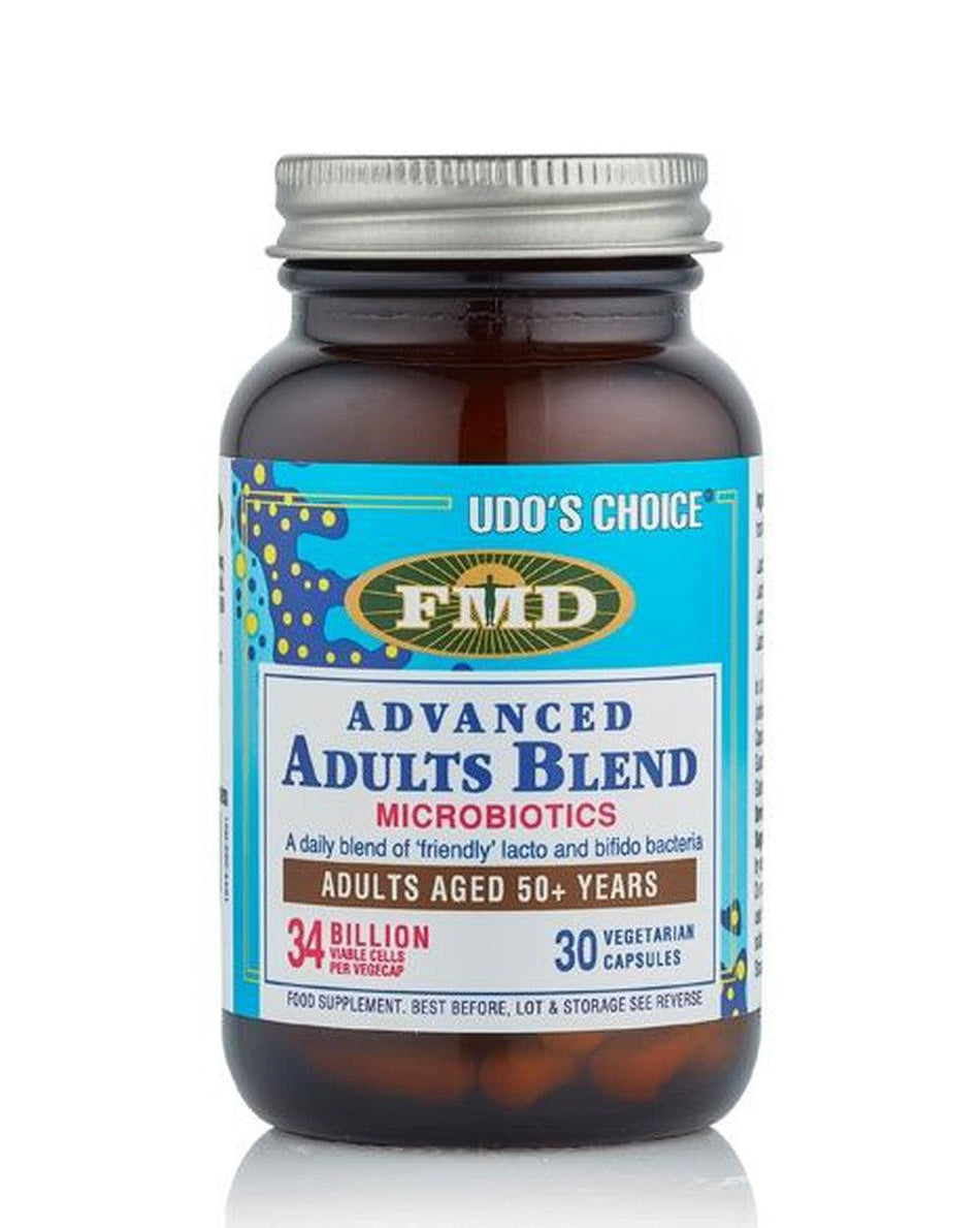 Udo's Choice Advanced Adult's Blend Microbiotic 30 Caps- Lillys Pharmacy and Health Store