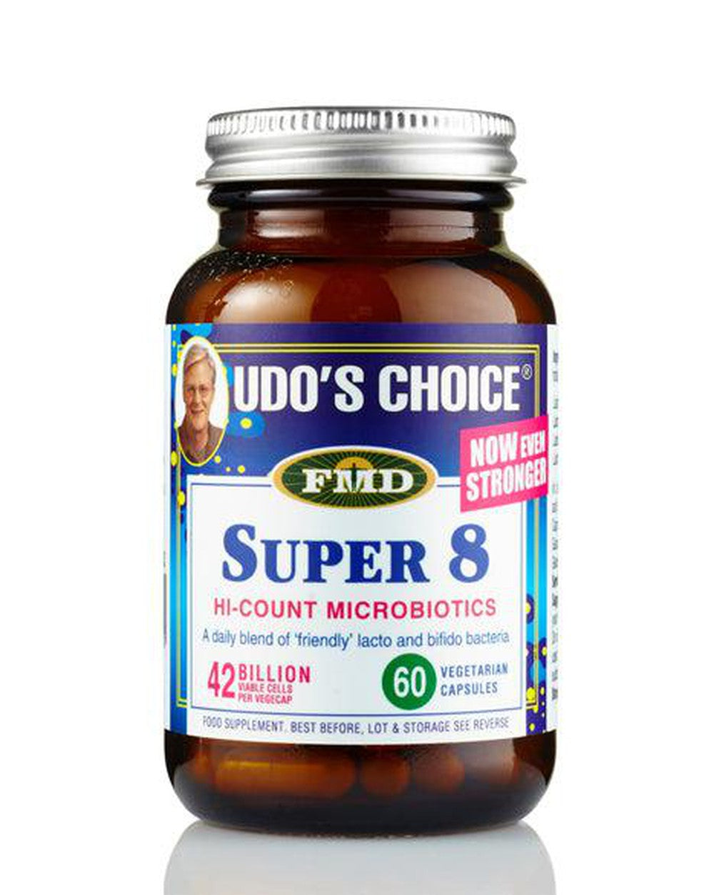 Udo's Choice Super 8 Microbiotic 60 Caps- Lillys Pharmacy and Health Store