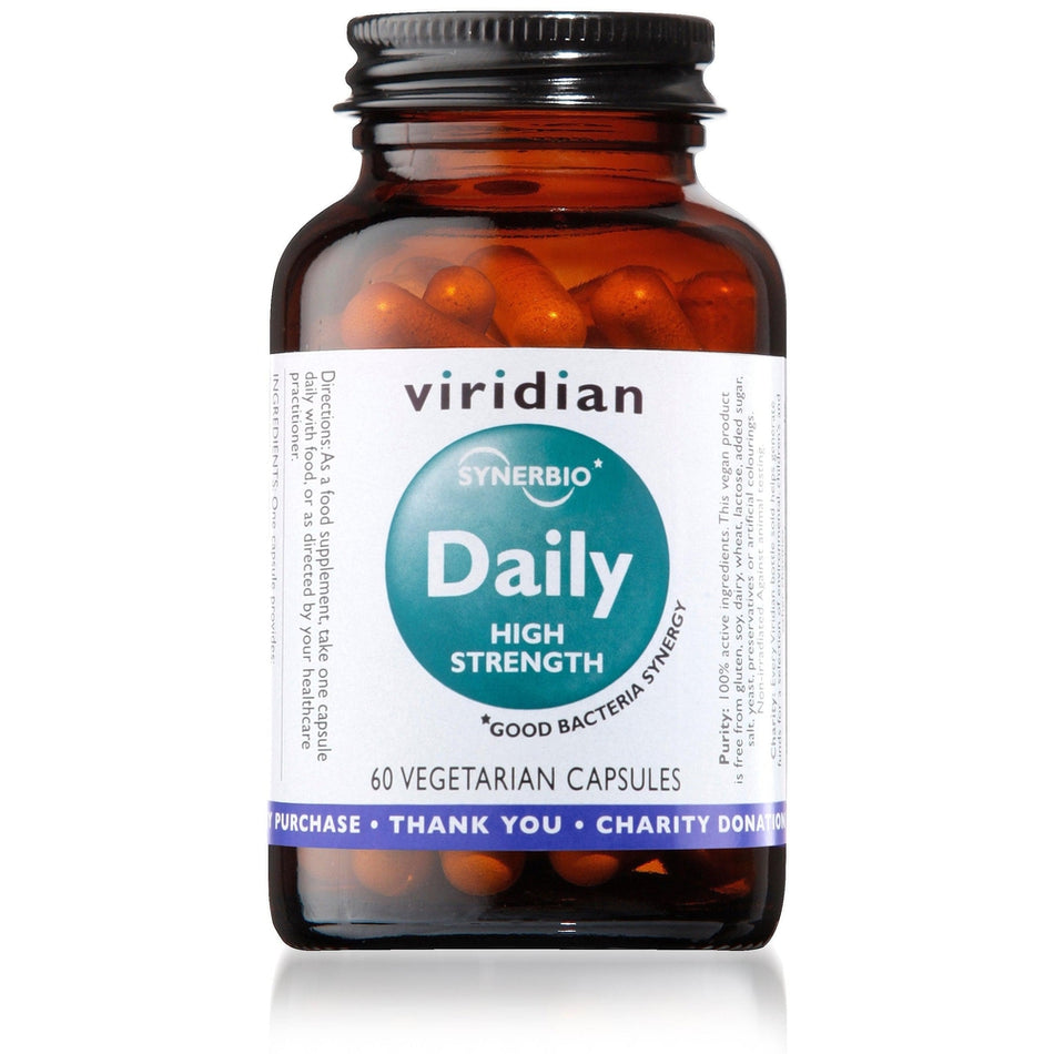 Viridian Synerbio Daily High Strength 60 Veg Caps- Lillys Pharmacy and Health Store