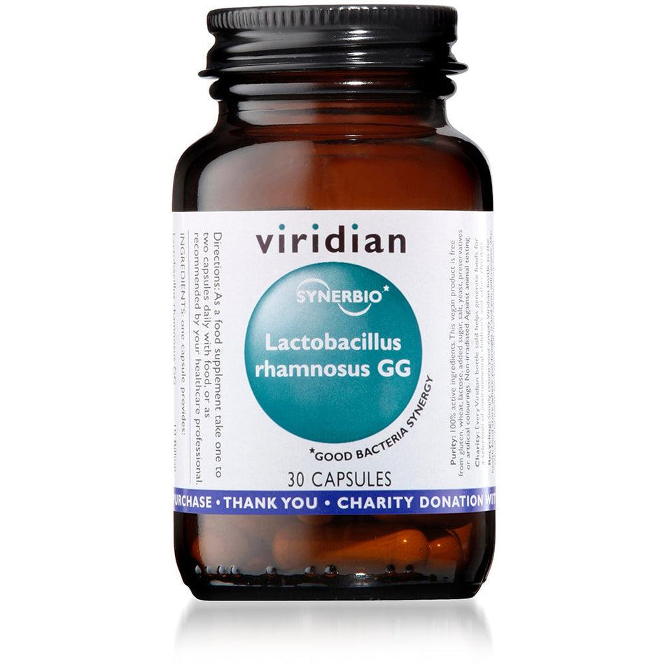 Viridian Synerbio Lactobacillus rhamnosus GG 30 Veg Caps- Lillys Pharmacy and Health Store