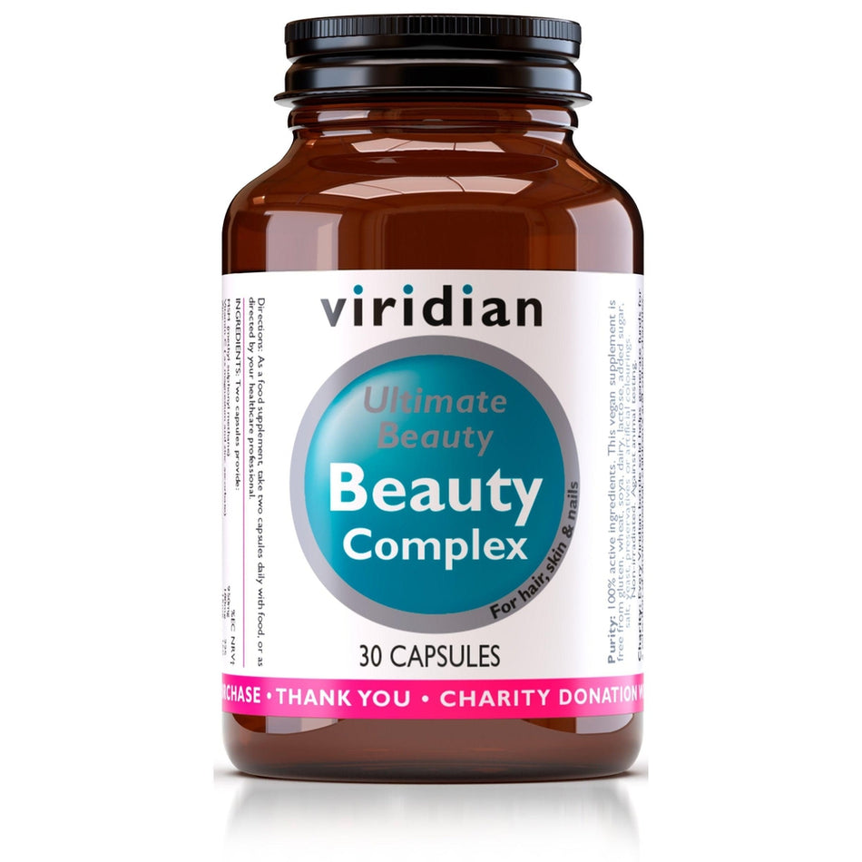 Viridian Ultimate Beauty Complex 30 Veg Caps- Lillys Pharmacy and Health Store