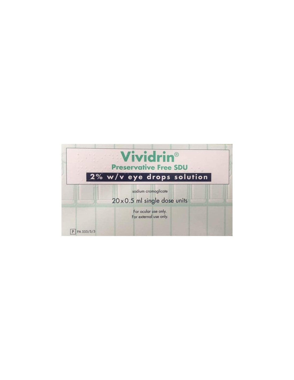 Vividrin Allergy SDU Eye Drops  