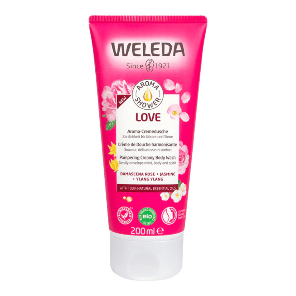 Weleda LOVE Pampering Creamy Body Wash 200ml- Lillys Pharmacy and Health Store