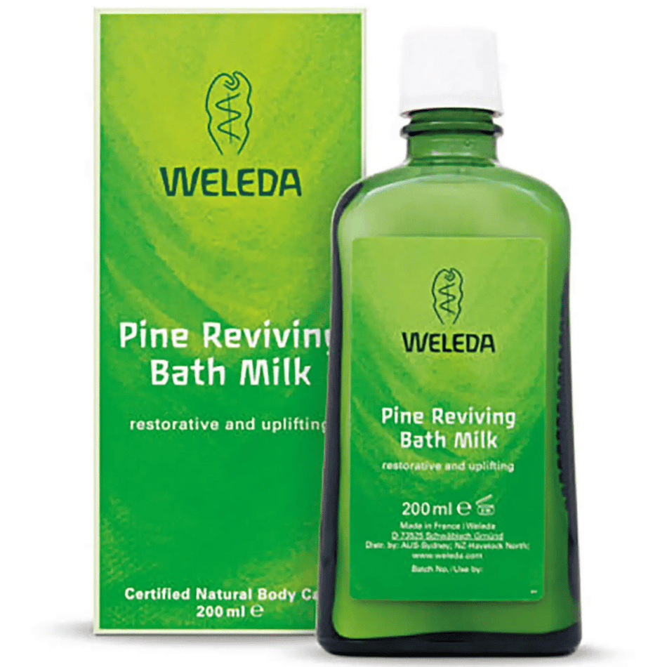 Weleda Pine Reviving Bath Milk 200ml- Lillys Pharmacy and Health Store