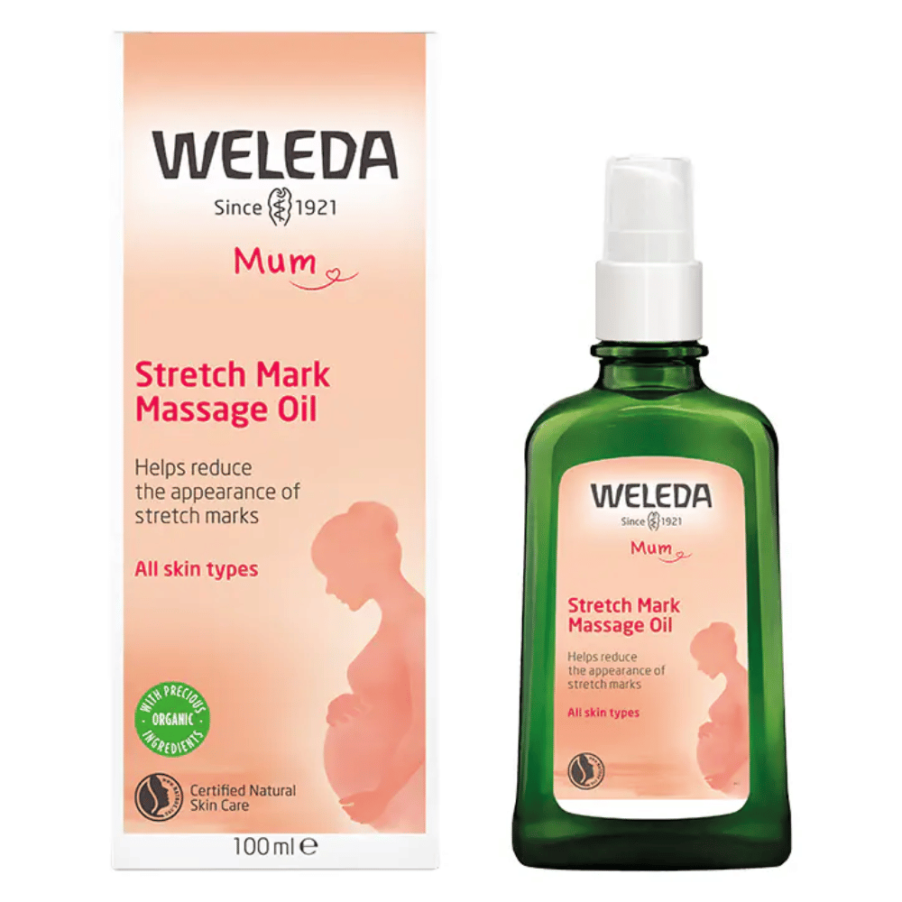 Weleda Stretch Mark Massage Oil 100ml- Lillys Pharmacy and Health Store