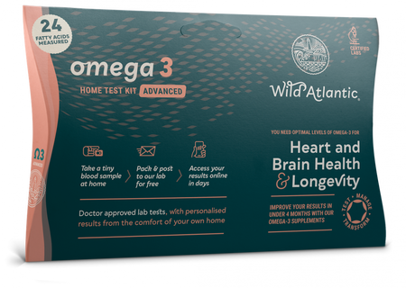 Wild Atlantic Omega-3 Advanced Home Test Kit- Lillys Pharmacy and Health Store
