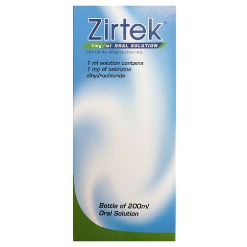 Zirtek Allergy Oral Solution 200ml  