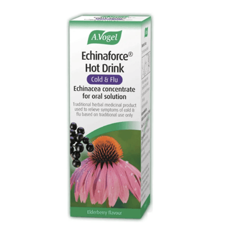 A Vogel Echinaforce Cold And Flu Hot Drink Echinacea And Elderberry
