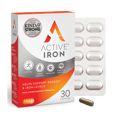 Active Iron Capsules 30- Lillys Pharmacy and Health Store