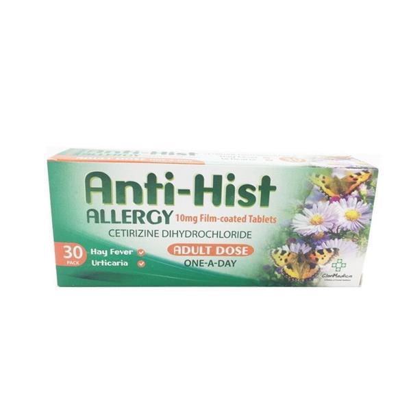 Anti-Hist Allergy Relief Tablets 30 Pack  