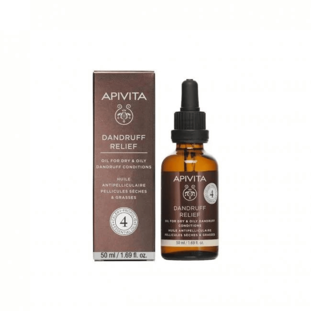 Apivita Holistic Hair Care Dandruff Relief Oil 50ml| | Lillys Pharmacy