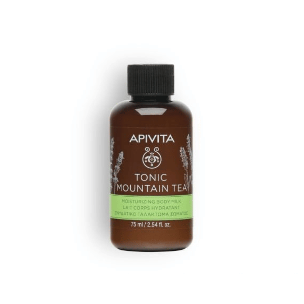 Apivita Mini Tonic Mountain Tea Body Milk - 75ml