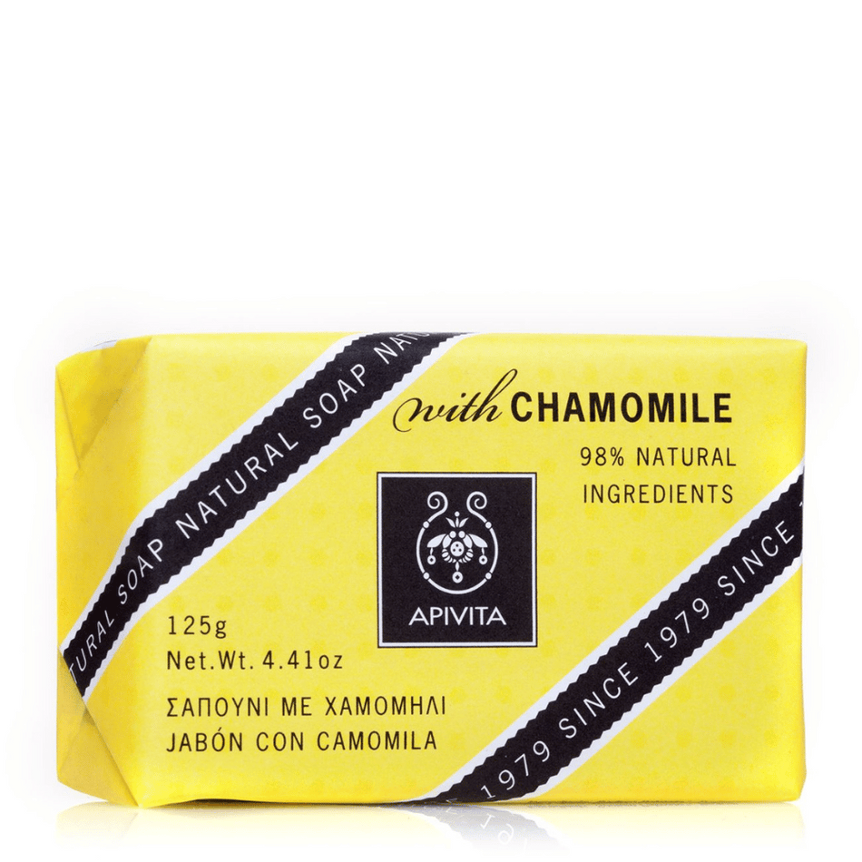 Apivita Natural Chamomile Soap 125G| | Lillys Pharmacy